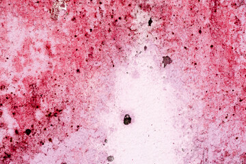 paint background, Dirty stains on the surface of old walls or concrete for the background, old pink peeling off old walls.