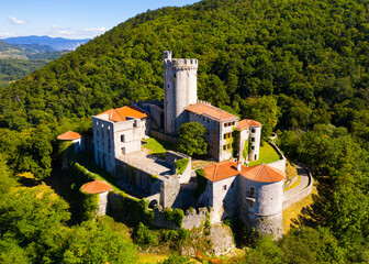 Castle Branik (Rihemberk). Nova Gorica. Slovenia