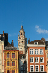 Fototapeta na wymiar Chamber of Commerce of the city of Lille in northern France