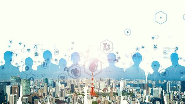 Diversity concept. Sustainable development goals. SDGs. Group of people. Human Resources.