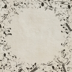 Old musical background.