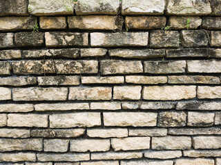 Grunge stone wall texture with stains