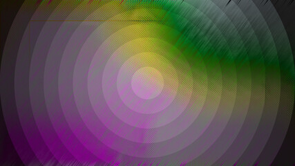 Abstract concentric circle grunge background image.