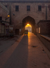 Morning at Dehli Gate 