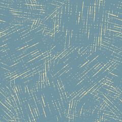  Neutral light blue yellow seamless abstract texture. Modern coastal living all over print. Irregular soft furnishing cover grunge background. High quality jpg swatch.
