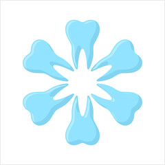 Teeth Icon Design, Medical Design