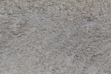 Crushed granite stones wall - close up