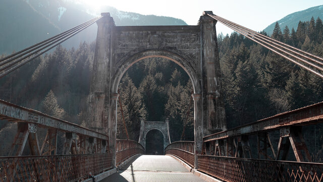 bridge over the river