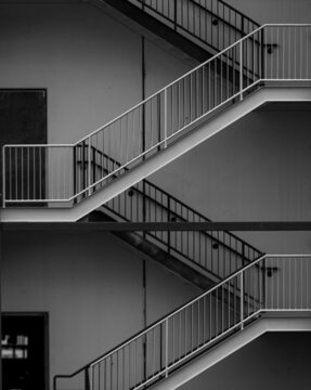 staircase in a building