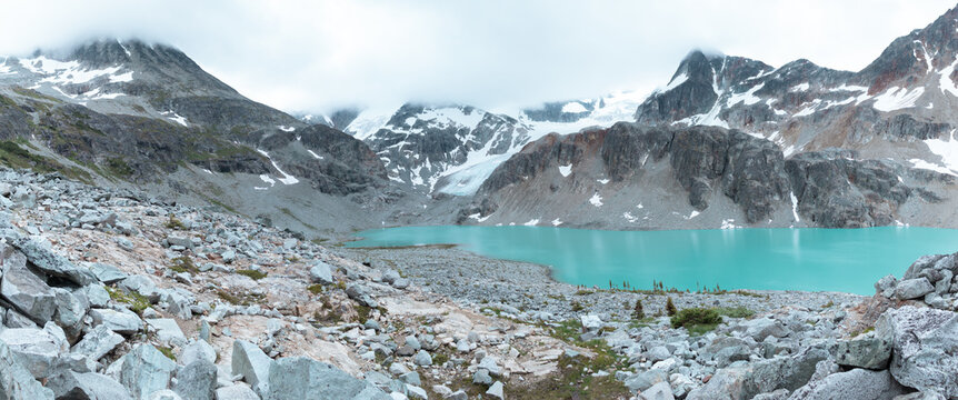 landscape with lake
