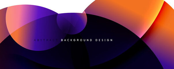 Trendy simple fluid color gradient abstract background. Mixing of colors and lines. Vector Illustration For Wallpaper, Banner, Background, Landing Page © antishock