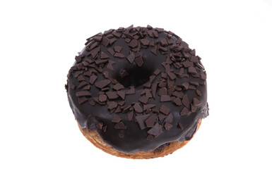 donuts in glaze isolated