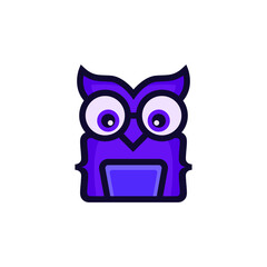 Owl Mascot Animal Logo Template for your business or company