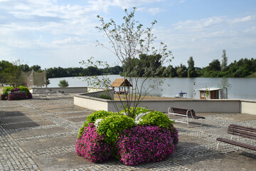 Novi Becej-Tiski quay Serbia is one of the most beautiful