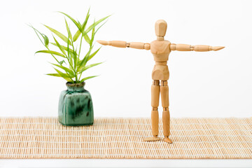 Gliederfigur bei der Physiotherapie