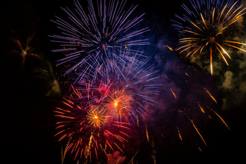 Obraz premium Fuegos artificiales