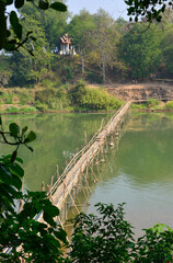 Peaceful scenery of Mekong River