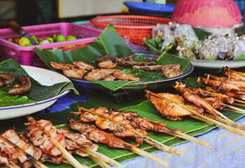 Street foods at old town