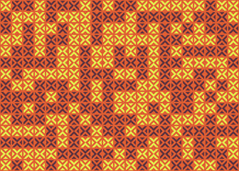 Abstract Geometric Pattern generative computational art illustration