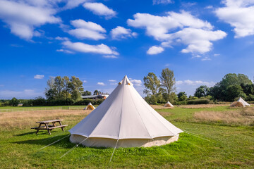 tent yurt campsite