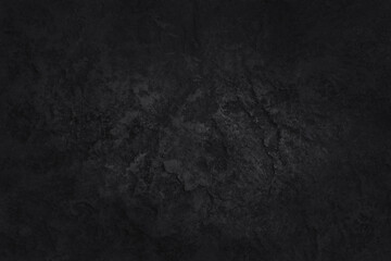 Dark gray black slate stone wall texture background in natural pattern for decorative interior and...