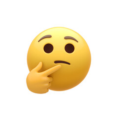 Thinking Smiley Face