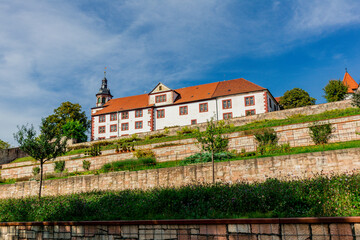 Obraz premium Ein Tag in der wunderschönen Fachwerkstadt Schmalkalden mit all ihren Facetten - Thüringen