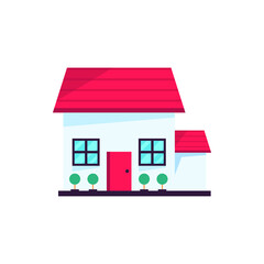 family house style vector illustration design on white background