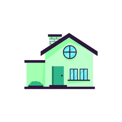 farmhouse home style style vector illustration design on white background