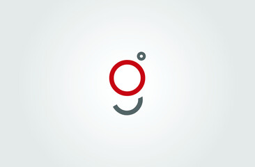 
Letter G Modern Shape Logo Design Template Element