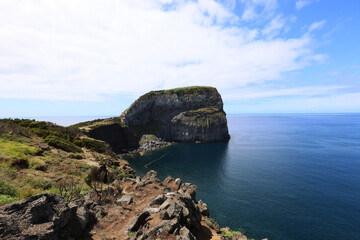 Fototapeta premium View of Ponta do Morro, Faial island, Azores