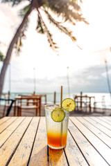 Freshly squeezed orange juice is good to eat with anything. High in vitamin C, can be drunk by all ages
