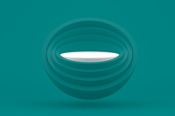 Podium minimal on c1 background for cosmetic product presentation