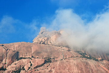 Nature of Hejaz Mountains close Taif city in Makkah Province, Saudi Arabia