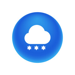 Snow - App Icon Button
