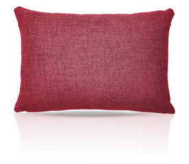 pillow isolated on white background with cut out have clipping path
