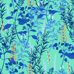 Floral seamless pattern