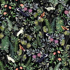 Floral seamless pattern