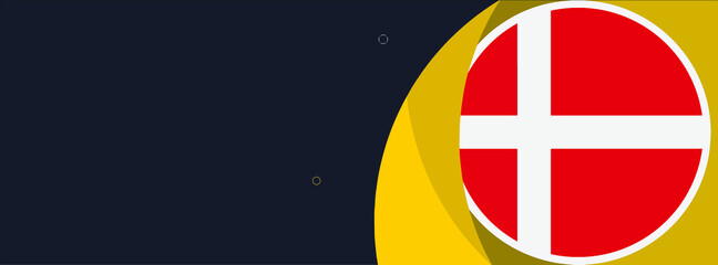 Denmark web banner or social media cover