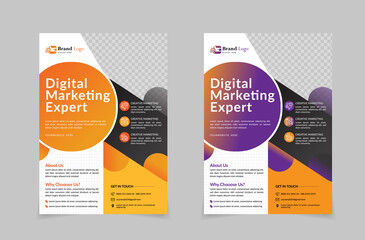 modern  flyer design template