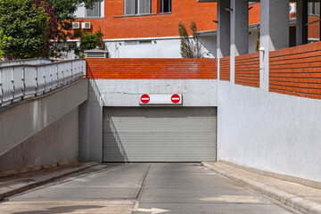 Underground Garage Exit