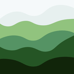 Abstract wave background layout colorful vector illustration
