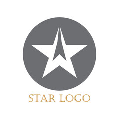 Star icon Template vector illustration design