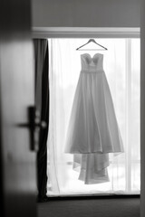 Fototapeta na wymiar perfect wedding dress