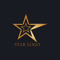 Star icon Template vector illustration design
