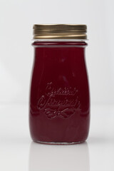 꽃차,건강,건조,누끼,병,사람없음,스튜디오,실내,오브젝트,유리병,음식,음식재료,주황색