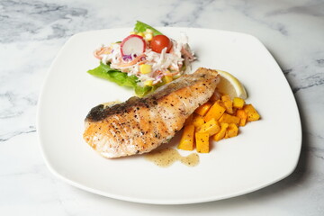pan fry salmon