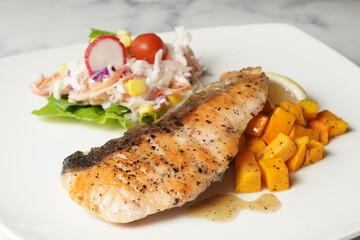 pan fry salmon