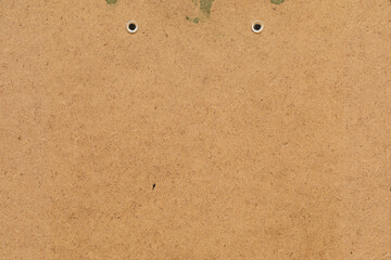 Recycled paper clipboard. Blank page made from recycled paper. Recycled paper texture.