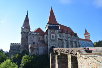 Fototapeta premium Corvin Castle, also known as Hunyadi Castle or Hunedoara Castle 1